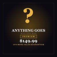 Big Z's Anything Goes Mystery Box Premium, $149.99, 20% more value guaranteed