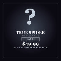 Big Z's True Spider Mystery Box Basic, $49.99, 20% more value guaranteed