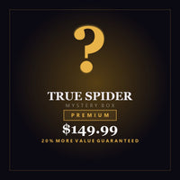Big Z's True Spider Mystery Box Premium, $149.99, 20% more value guaranteed