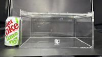 Terrestrial Acrylic Enclosure, 12 x 8 x 6 in clear acrylic enclosure, alternate angle showing the ventilated lid