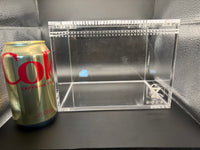 8 x 6 x 6 in Burrow Buddy Acrylic Enclosure, 5 mm