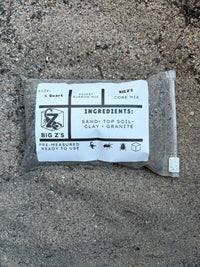 Big Z's Desert Burrow Mix in a labeled 1/4-quart bag