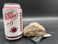 Repti Zoo extra small hide cave EHR07XS, rear profile with soda can for scale