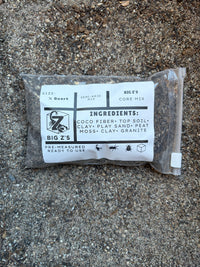 Big Z's Semi-Arid Mix in a labeled 1/4-quart bag