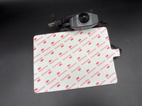 6 by 8 inch dial control heat pad XHC-F035G, adhesive backing and LOW/HIGH dial controller